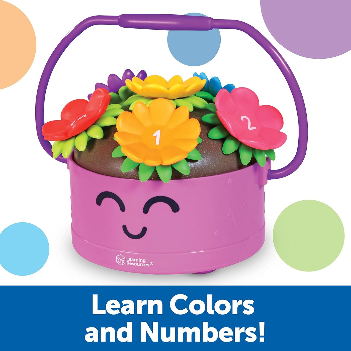 Learning Resources Poppy the Count & Stack Flower Pot
