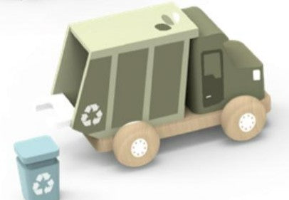 Speedy Monkey Garbage Truck
