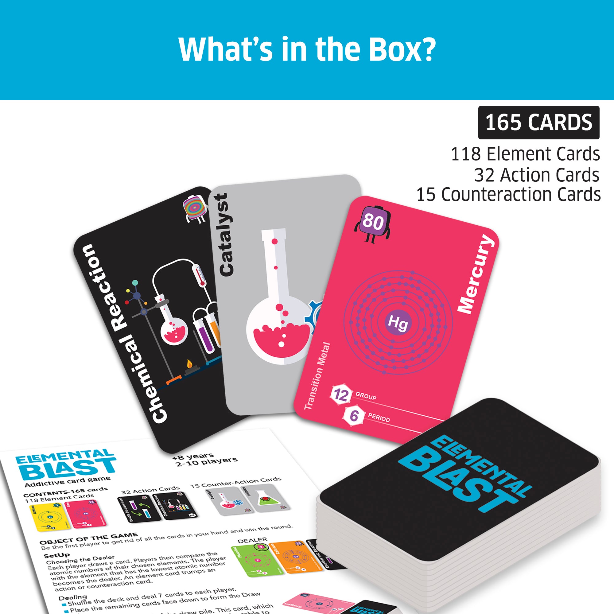 Elemental Blast Card Game |  | Safari Ltd®