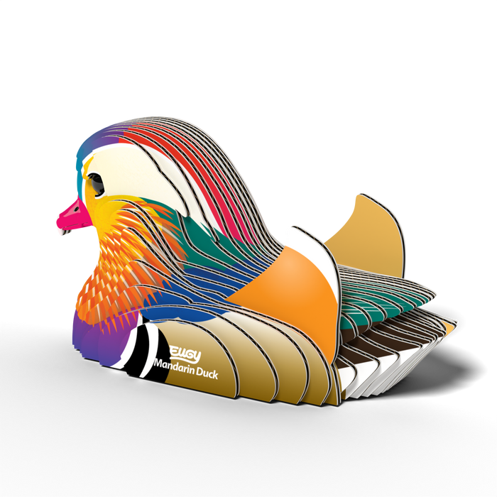 EUGY Mandarin Duck 3D Puzzle | Eugy | Safari Ltd®