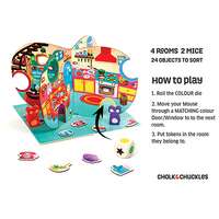 Chalk & Chuckles Tidy Up Matching & Sorting Game |  | Safari Ltd®