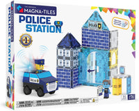 Magnatiles Police Station 35 Piece Set |  | Safari Ltd®