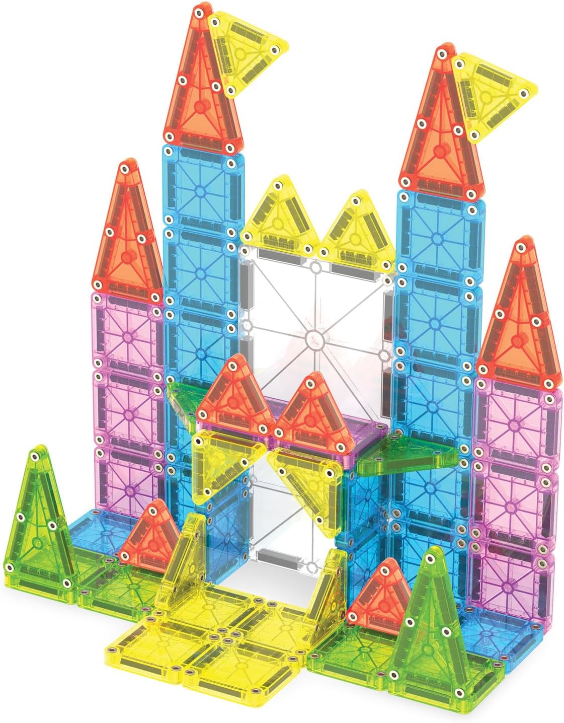 Magna-Tiles microMAGS 55 Pc Deluxe Travel Magnetic Building Set |  | Safari Ltd®