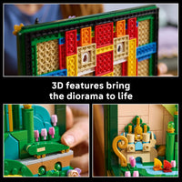 LEGO Wicked Emerald City Wall Art Building Set 75685