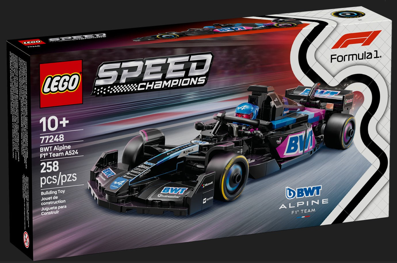 LEGO BWT Alpine F1 Team A524 Race Car | Safari Ltd®