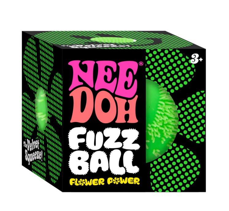 Needoh Fuzz Ball Flower Power |  | Safari Ltd®