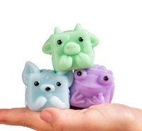 MushyKinz Mystery 3 pack Squishy Collectible Figure