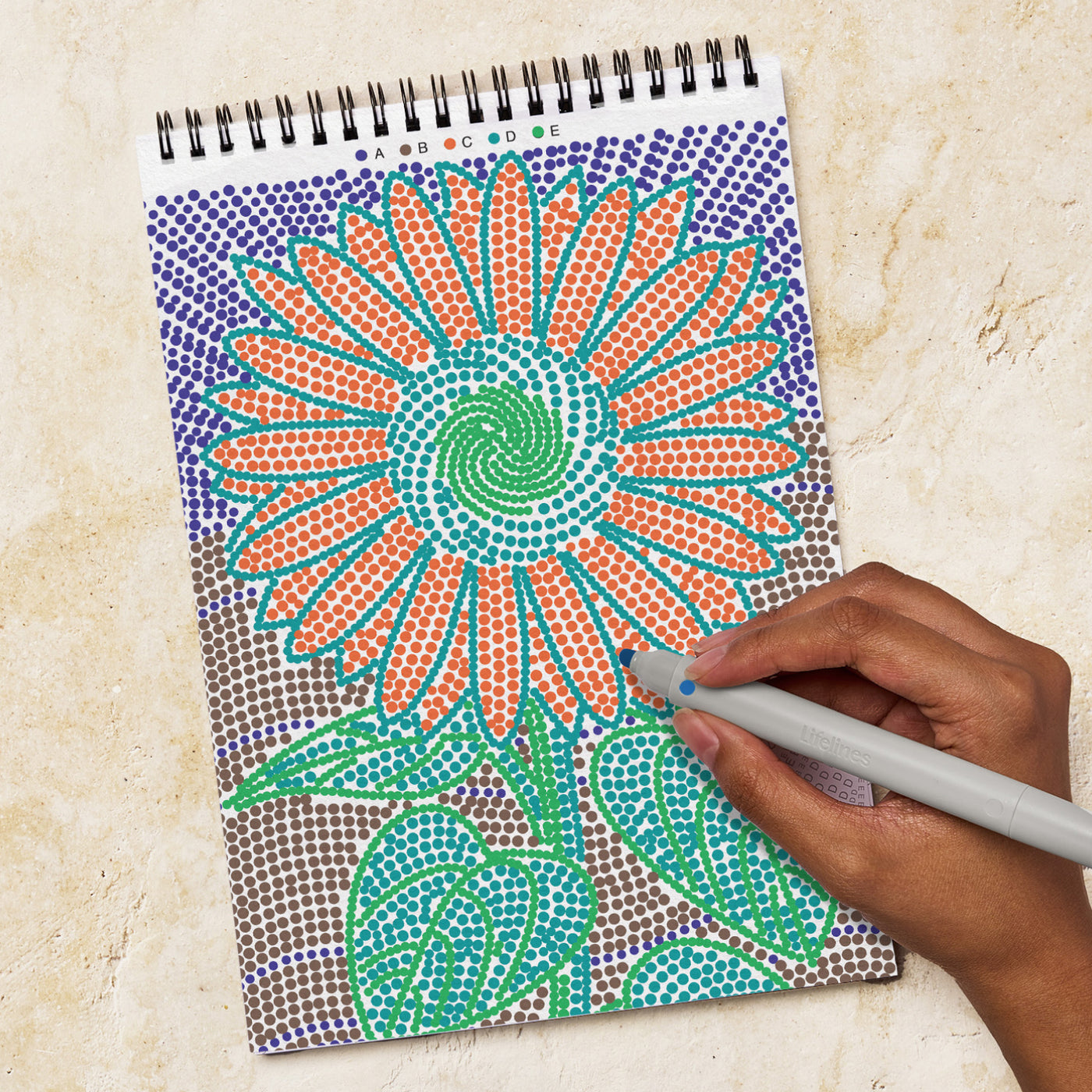 FlowArt - Dot-by-Letter - Botanicals Art Set |  | Safari Ltd®