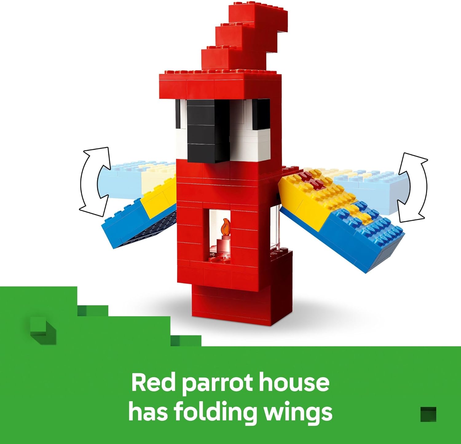 LEGO Minecraft - The Parrot Houses Building Set 21282 |  | Safari Ltd®