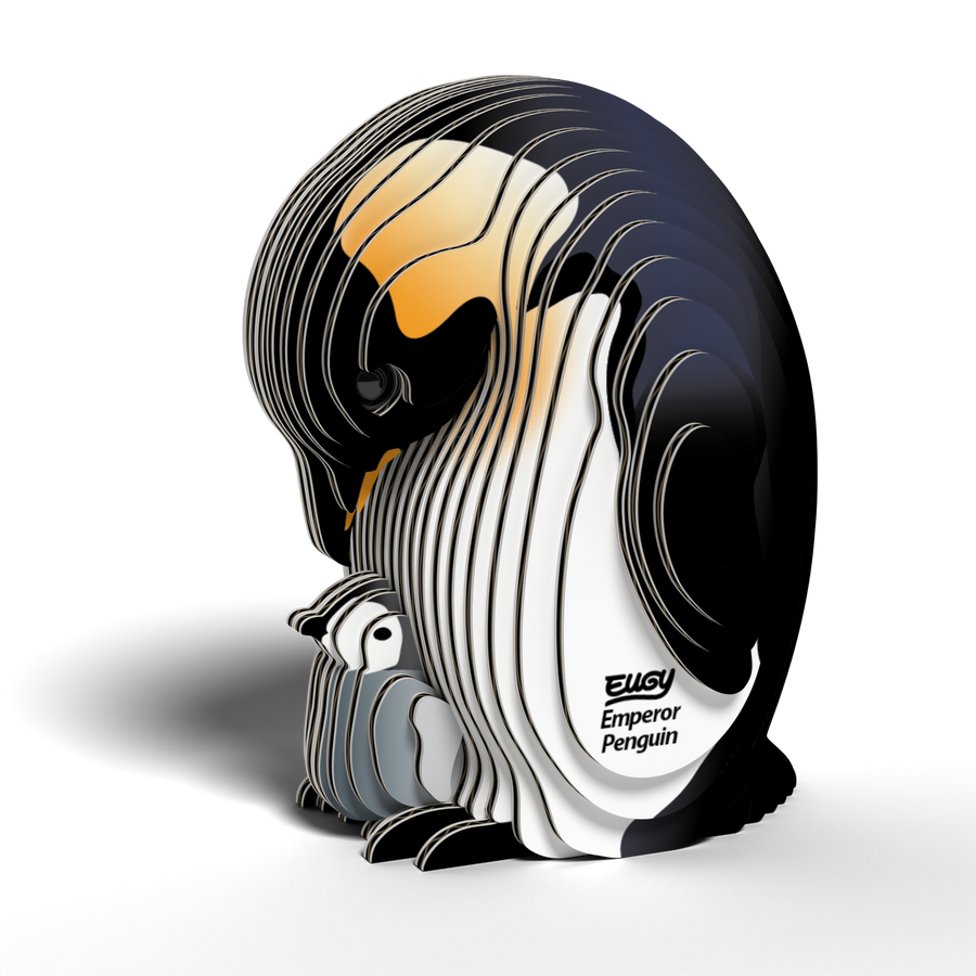 EUGY Emperor Penguin 3D Puzzle