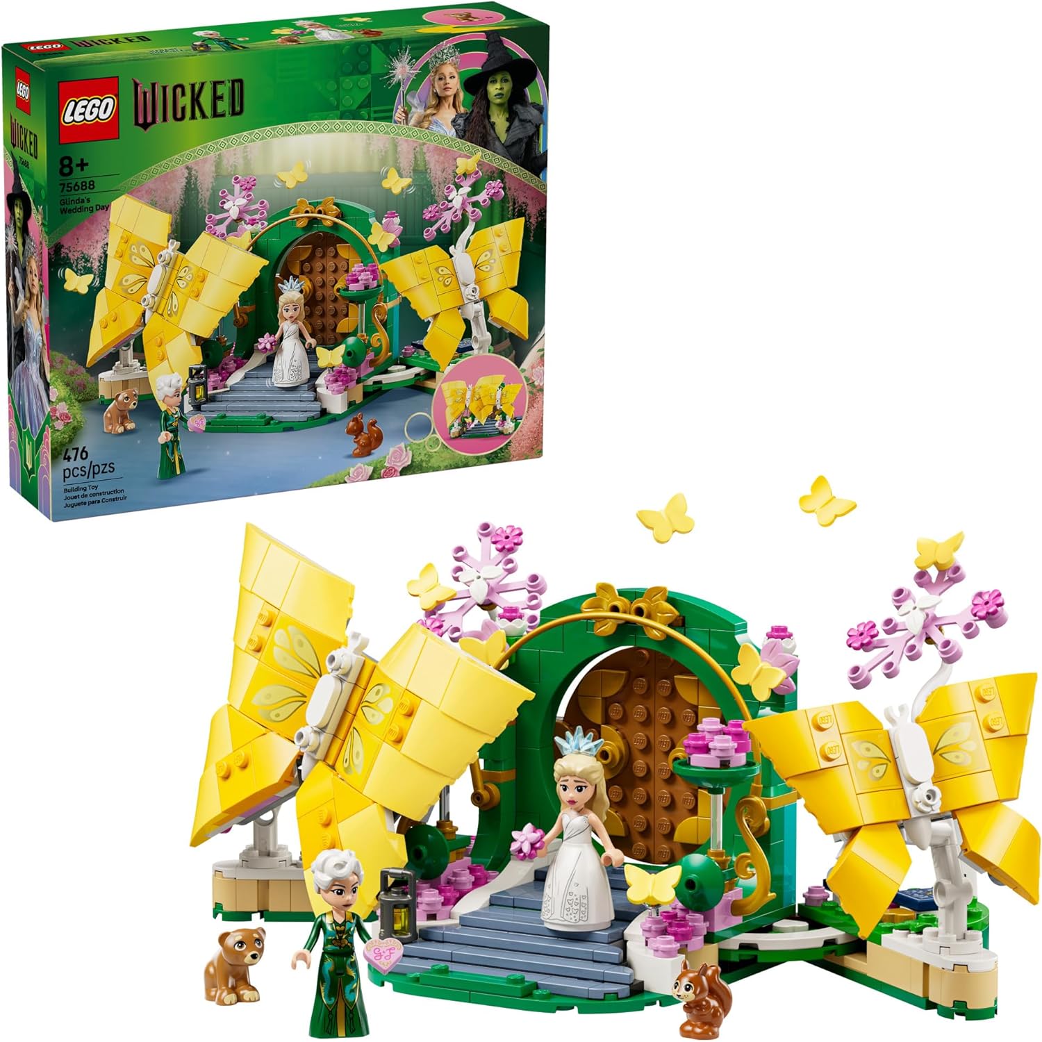 LEGO Wicked Glinda's Wedding Day Building Set 75688 |  | Safari Ltd®