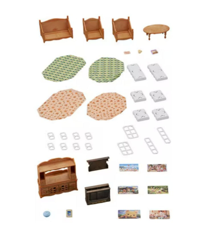 Calico Critters Comfy Living Room Set |  | Safari Ltd®