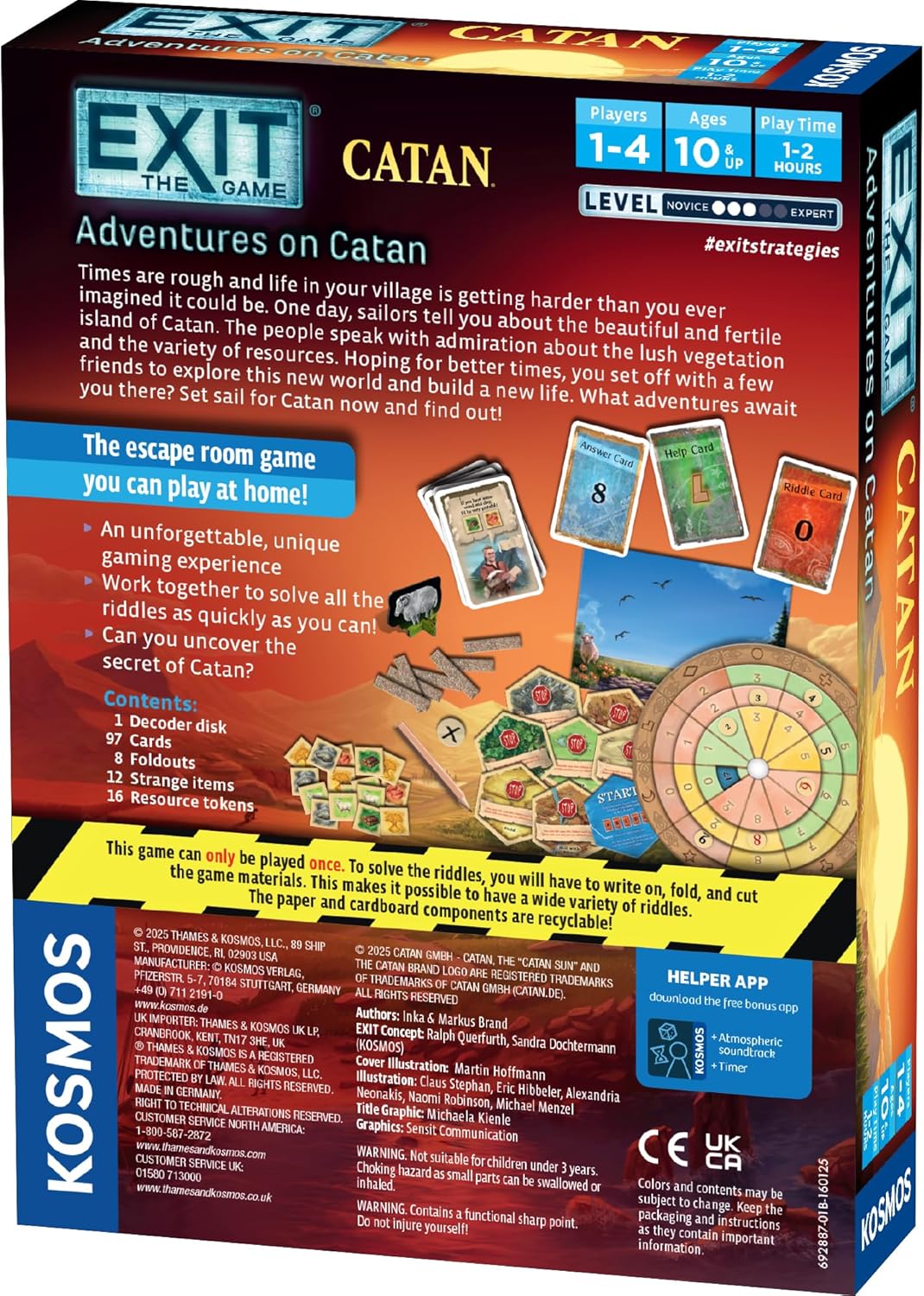 EXIT: The Game - Adventures on Catan |  | Safari Ltd®