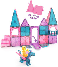 Magna-Tiles Castle 25 Pc Magnetic Building Set |  | Safari Ltd®