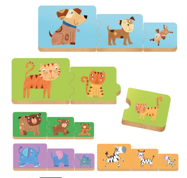 Wooden Game Baby Big or Small |  | Safari Ltd®