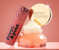 Poppy & Pout Lip Care Duo Pomegranate Peach
