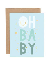 Callie Danielle Oh Baby Blue Card