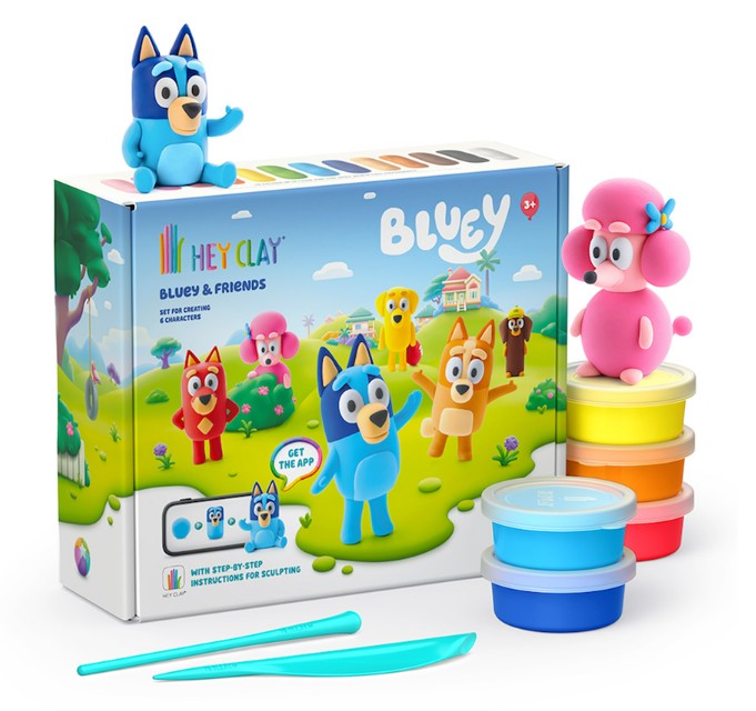 Hey Clay Bluey and Friends |  | Safari Ltd®