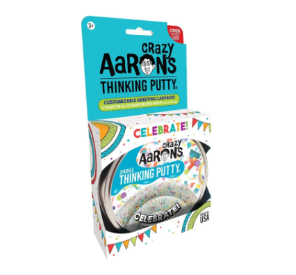 Crazy Aarons - Thinking Putty - Celebrate |  | Safari Ltd®
