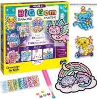 Big Gem Diamond Painting Axolotl |  | Safari Ltd®