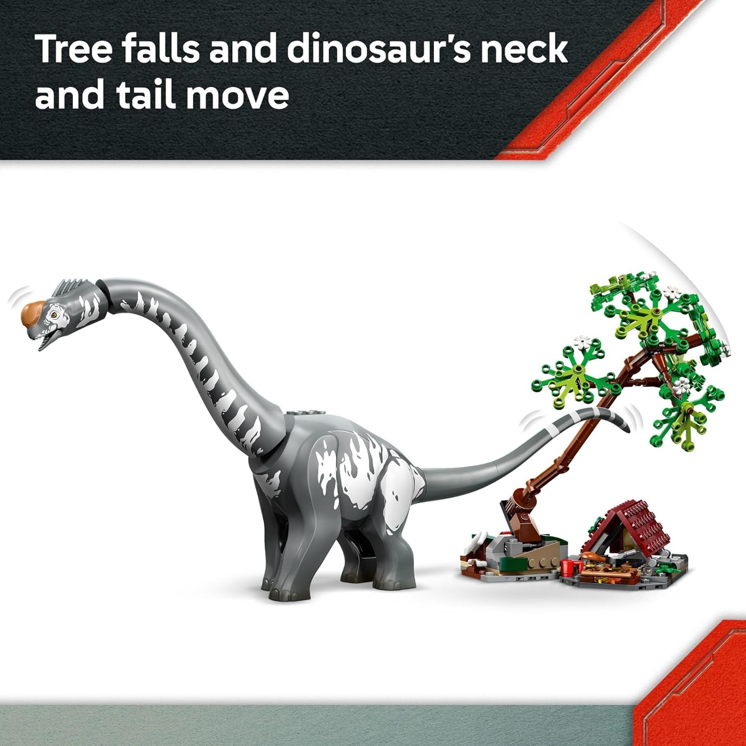 バブアー　International Bark 4crest c40 LEGO Jurassic World: Rebirth Raptor & Titanosaurus Tracking