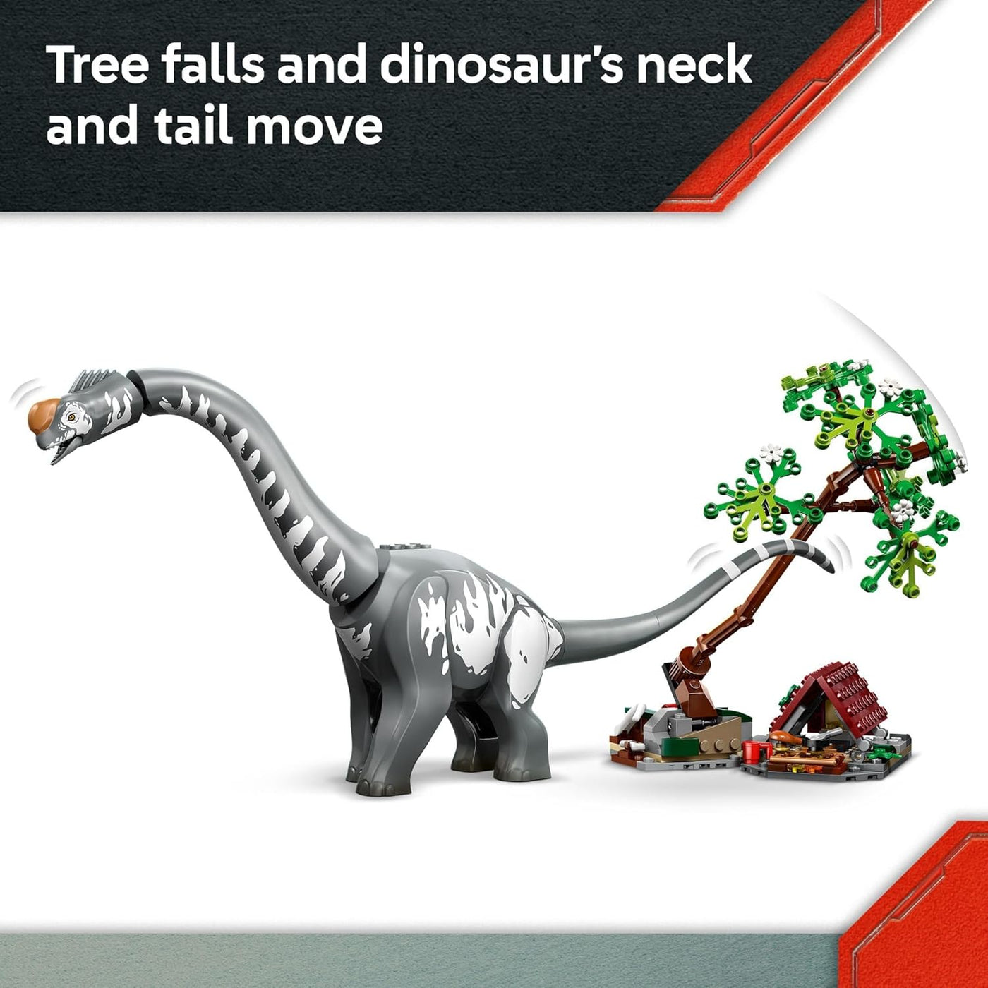 LEGO Jurassic World: Rebirth Raptor & Titanosaurus Tracking Mission Set 76973 |  | Safari Ltd®