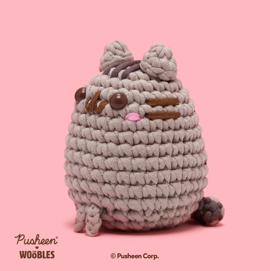 Pusheen - Woobles Beginner Crochet Amigurumi Kit |  | Safari Ltd®
