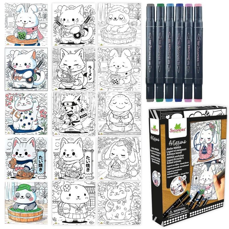 Manga Kawaii Animals |  | Safari Ltd®