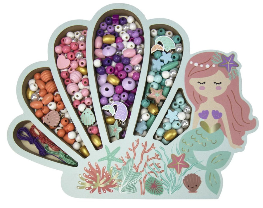 Mermaid Wooden Beads-280 pcs |  | Safari Ltd®