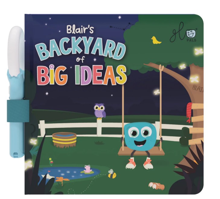 Glo Pals Light-Up Book: Blair Backyard |  | Safari Ltd®