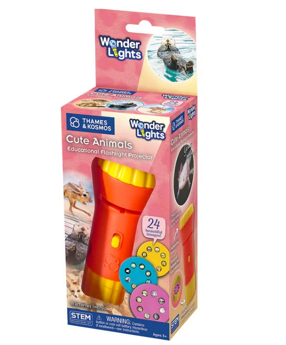 Wonder Lights: Cute Animals Educational Flashlight |  | Safari Ltd®