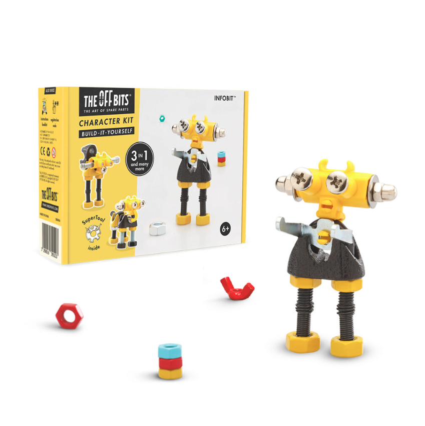 The Off Bits INFOBIT Build-it-Yourself Character Kit