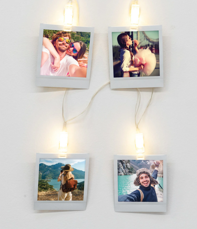 Modern Monkey PIX STIX LED Photo Clip Light Strand
