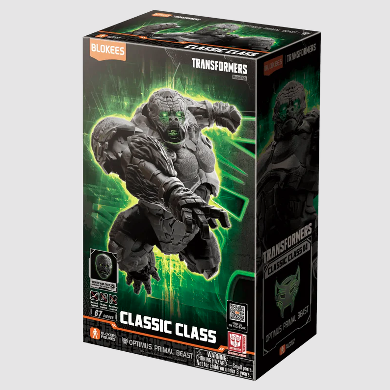 Blokees Transformers Classic Class 04 - Optimus Primal - Beast Mode Rise of the Beasts Figure Model Kit |  | Safari Ltd®