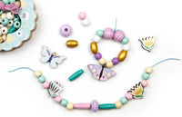 Butterfly Wooden Beads- 194 pcs |  | Safari Ltd®