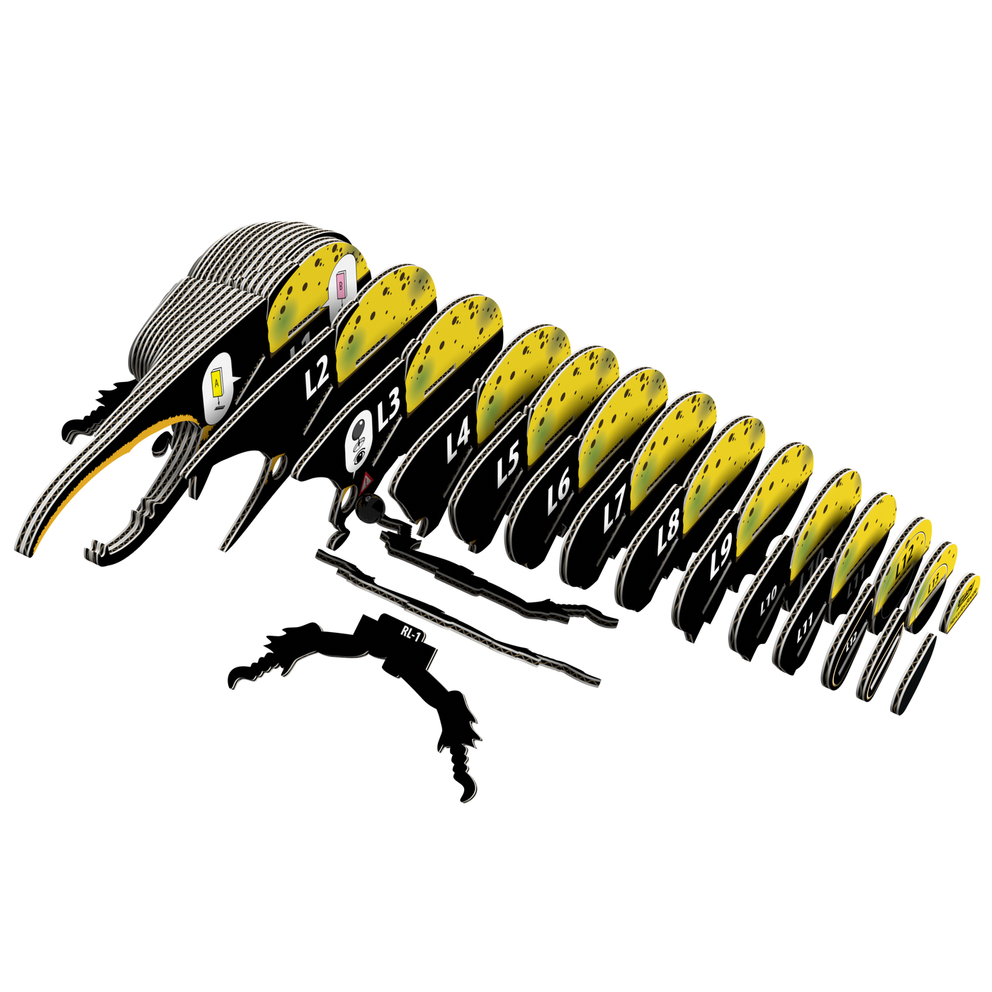 EUGY Hercules Beetle 3D Puzzle |  | Safari Ltd®