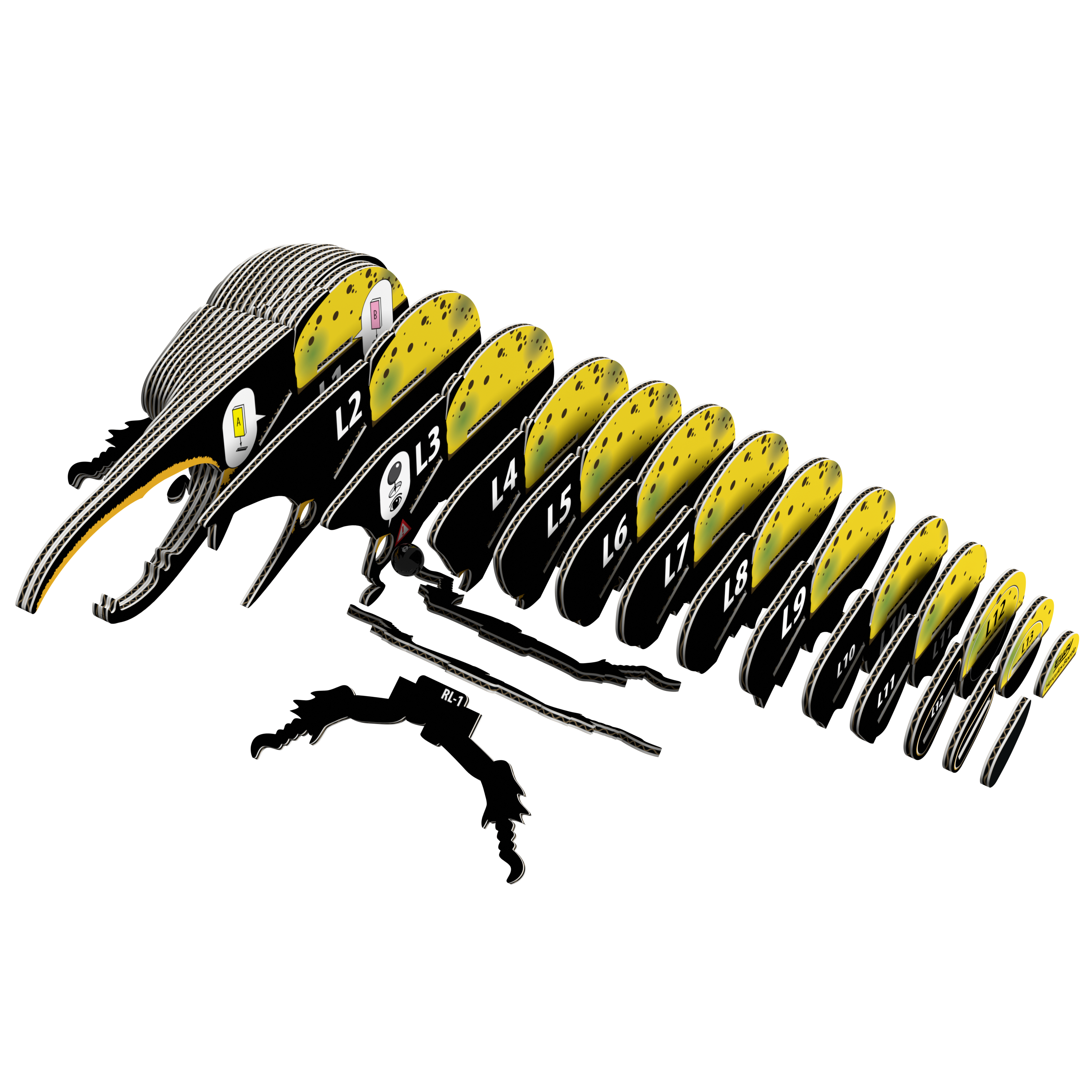 EUGY Hercules Beetle 3D Puzzle |  | Safari Ltd®