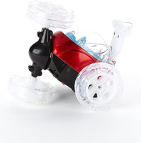 Mindscope Turbo Twisters LED Light-Up RC Stunt Vehicle - RED |  | Safari Ltd®