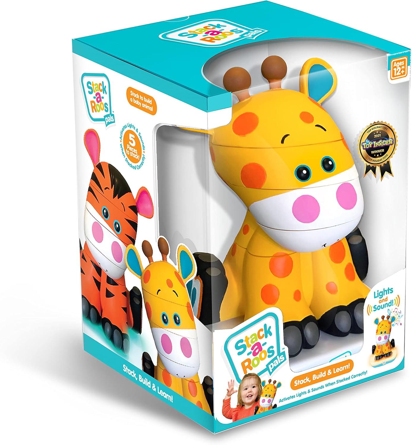 Stack-a-Roos - Giraffe |  | Safari Ltd®