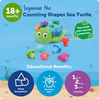 Learning Resources Seymore the Counting Shapes Sea Turtle |  | Safari Ltd®