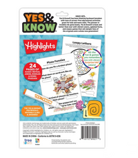 Yes & Know Invisible Ink Trivia Game Books- Giggles Galore