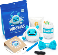 Howard the Yeti - Woobles Beginner Crochet Amigurumi Kit