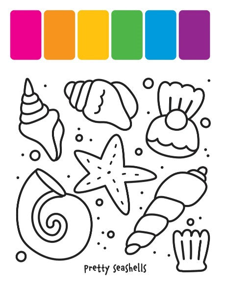 Painting Book - My First Painting: At the Beach |  | Safari Ltd®