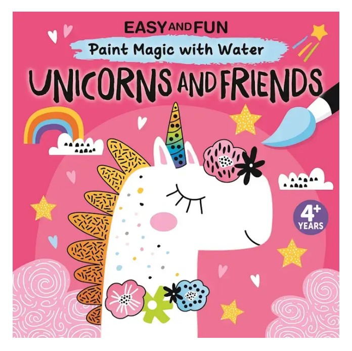 Painting Book - Paint Magic with Water: Unicorns and Friends |  | Safari Ltd®