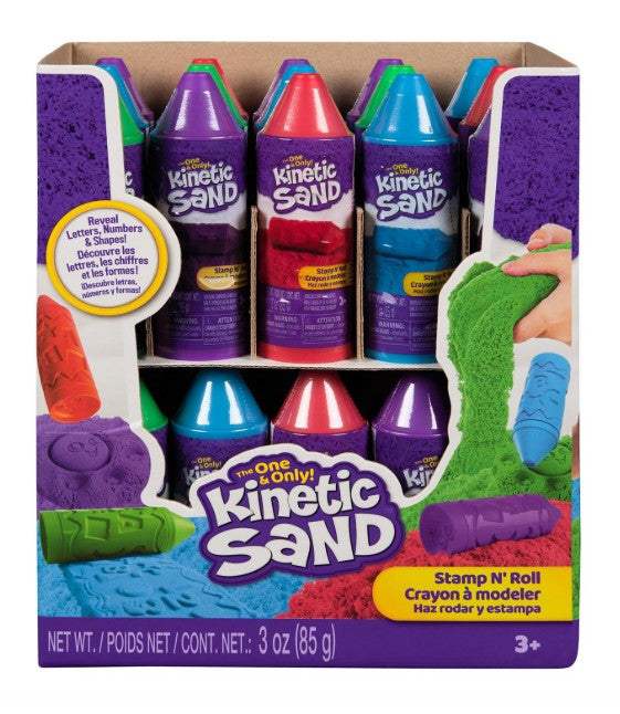 Kinetic Sand, Stamp N' Roll Crayon |  | Safari Ltd®