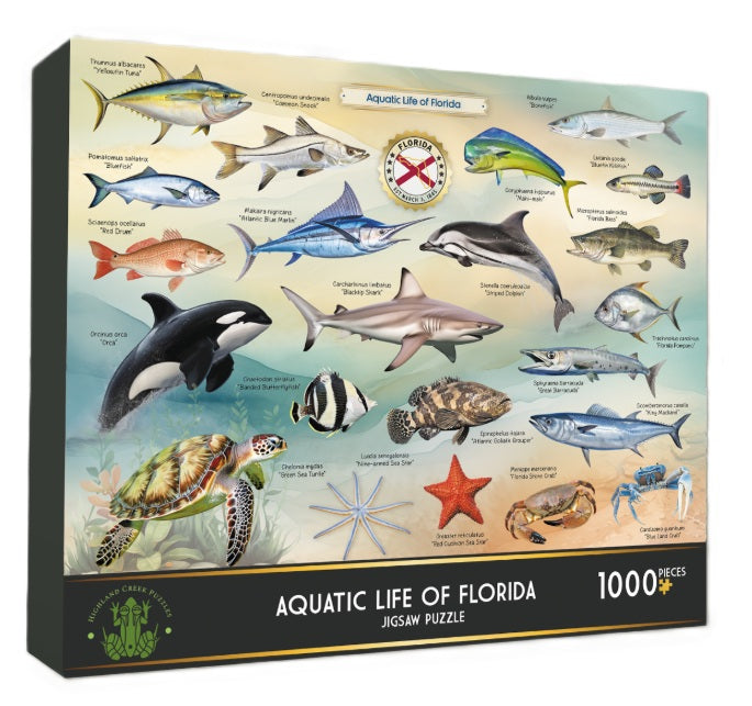 Aquatic Life of Florida Puzzle |  | Safari Ltd®