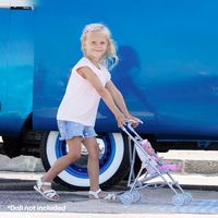 Adora Zig Zag Mini Umbrella Doll Stroller |  | Safari Ltd®