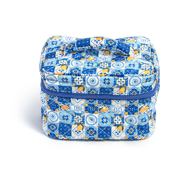 Living Royal Mosaic Cosmetics Travel Case