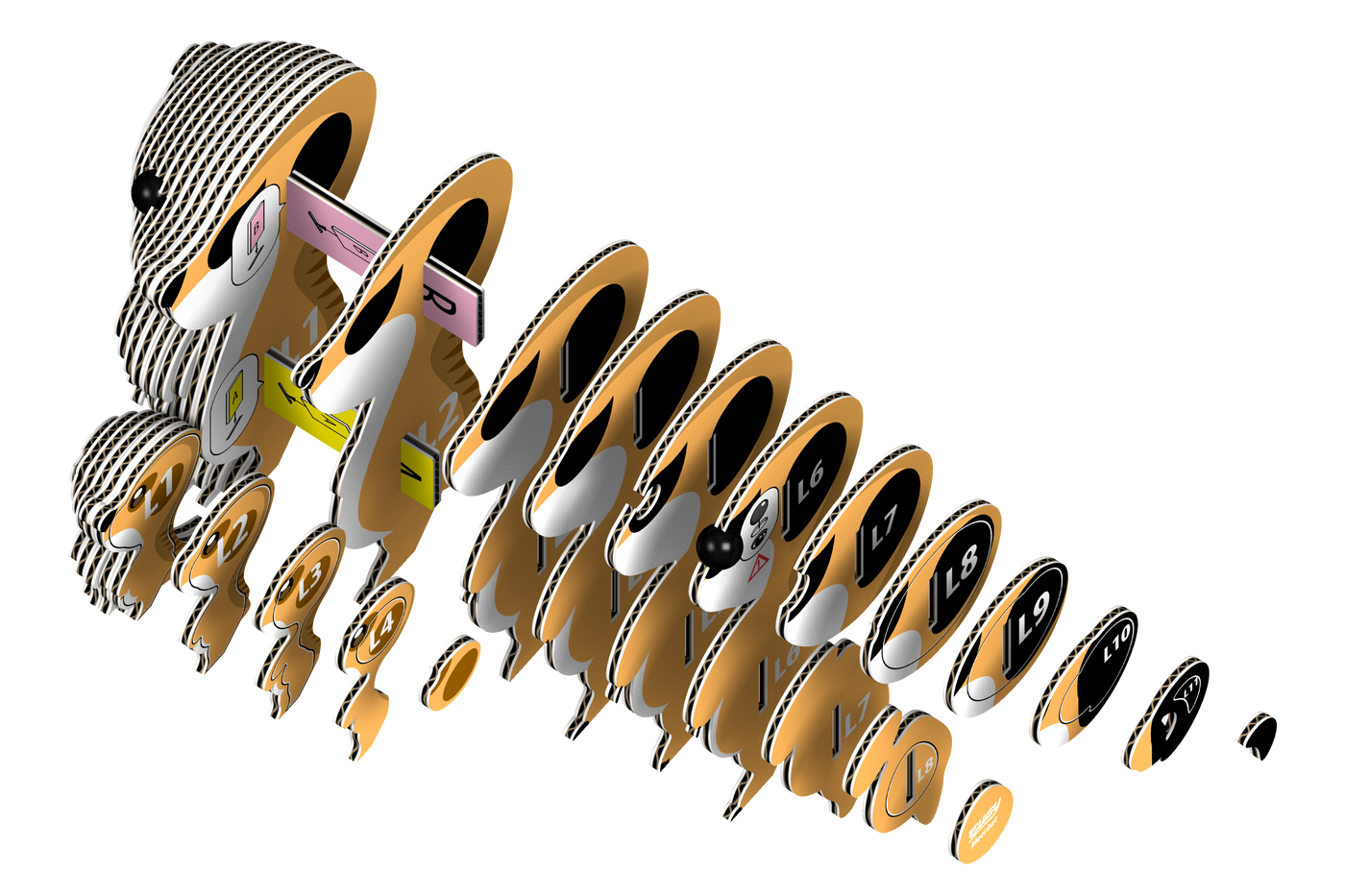 EUGY Meerkat 3D Puzzle | Eugy | Safari Ltd®