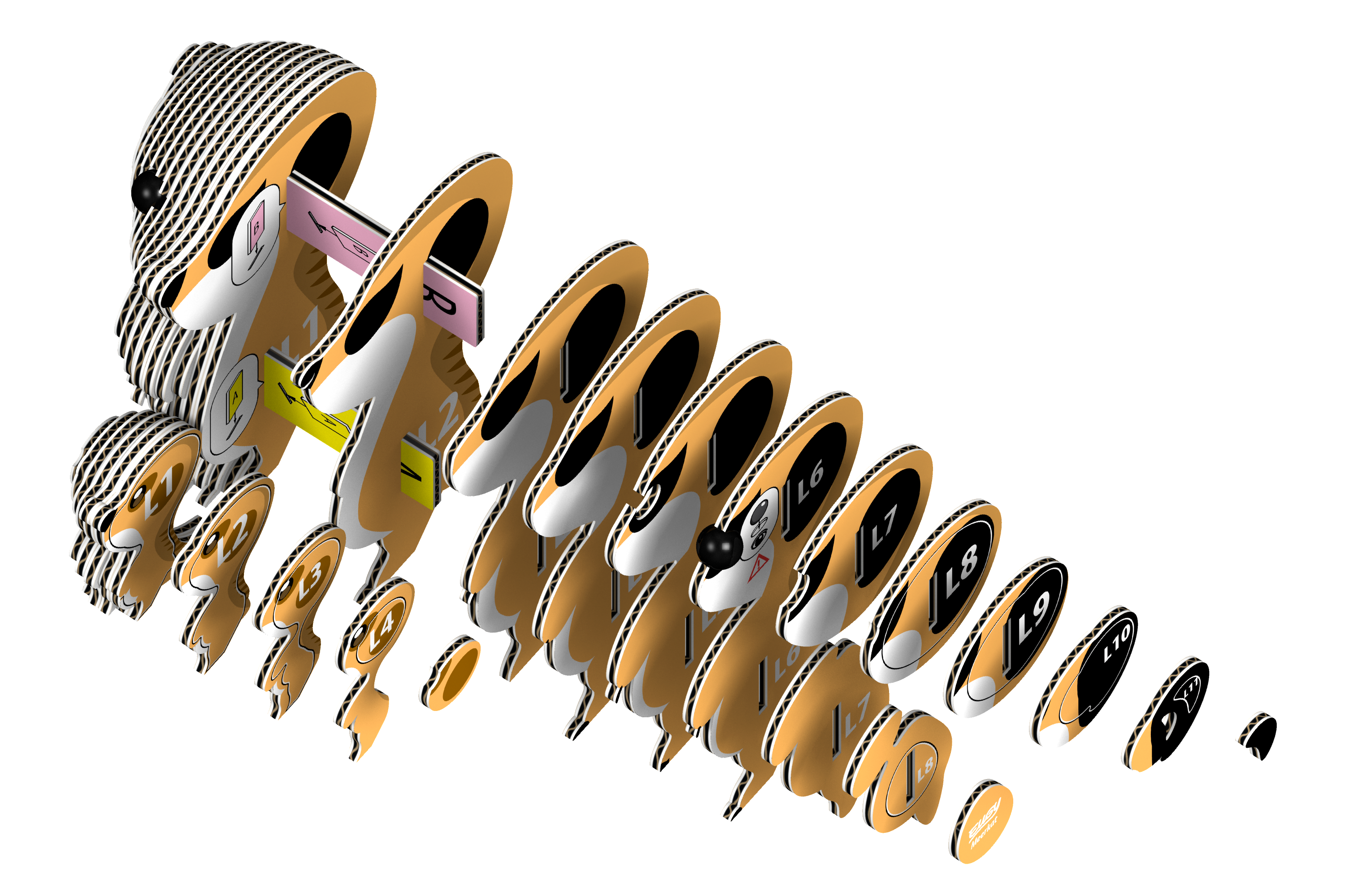 EUGY Meerkat 3D Puzzle | Eugy | Safari Ltd®